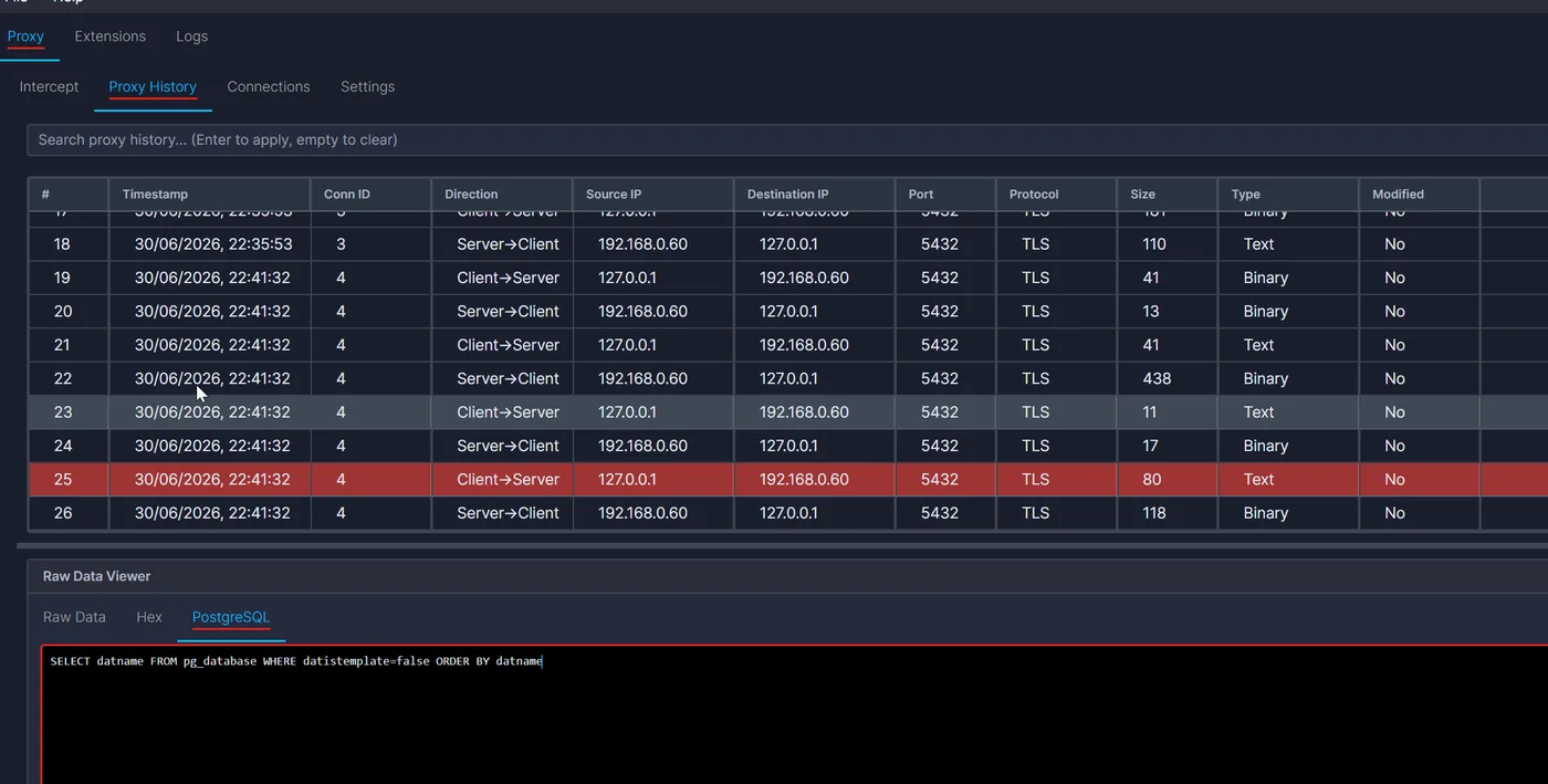 PostgreSQL query running in terminal